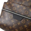 【Louis Vuitton 路易威登】LV M46684 Discovery PM 經典花紋大容量三口袋旅用包商務包後背包(現貨)
