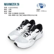 【MIZUNO 美津濃】MAXIMIZER 26 男慢跑鞋-3E-寬楦 反光 美津濃 白黑(K1GA240002)