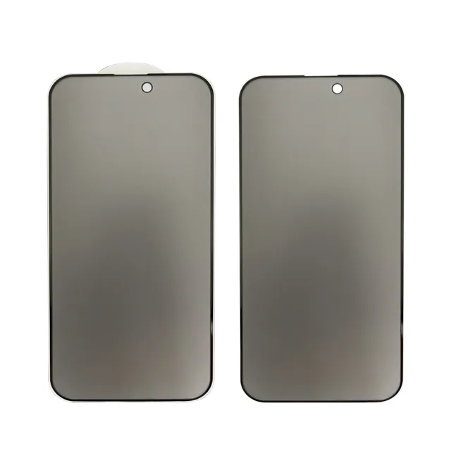 【GOOCHOICE 龜嚴選】iPhone 15 6.1吋-黑色(防窺滿版全螢幕鋼化玻璃保護貼)