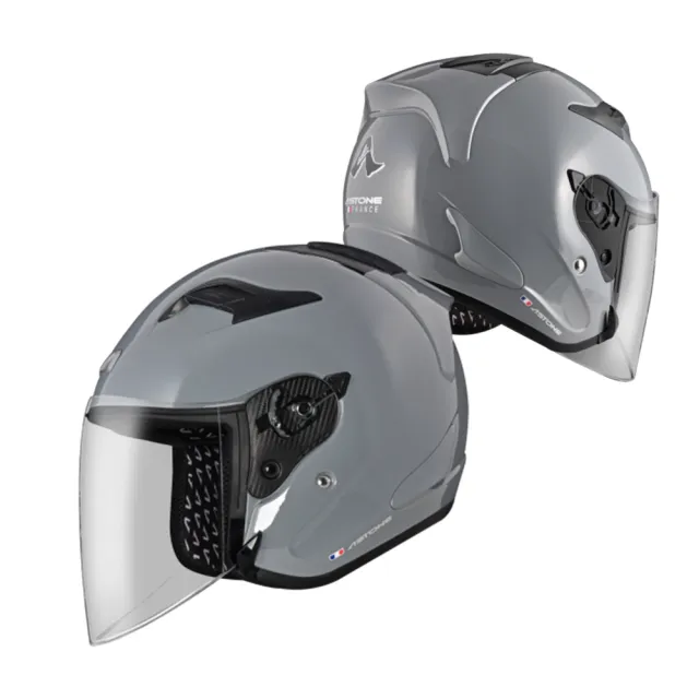 【ASTONE】DJR 半罩式安全帽 3/4罩 加長型風鏡(素色、彩繪款)