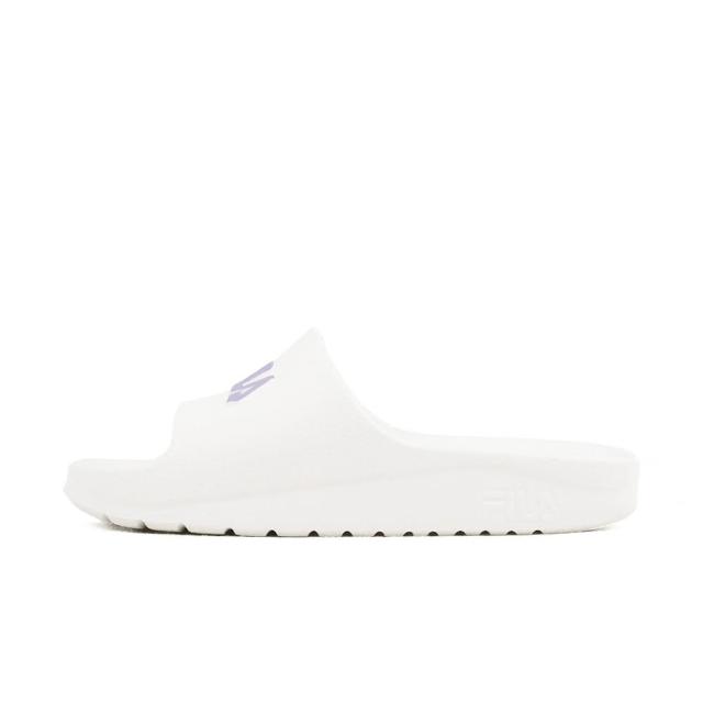 【FILA】Sleek Slide 女 拖鞋 基本款 LOGO 夏季 海灘 居家 燕麥色(4-S355X-119)