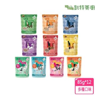 【Cats in the Kitchen 凱特美廚】貓咪無穀主食餐包 3.0oz/85g(12入組 主食 餐包 全齡貓 效期25/05)