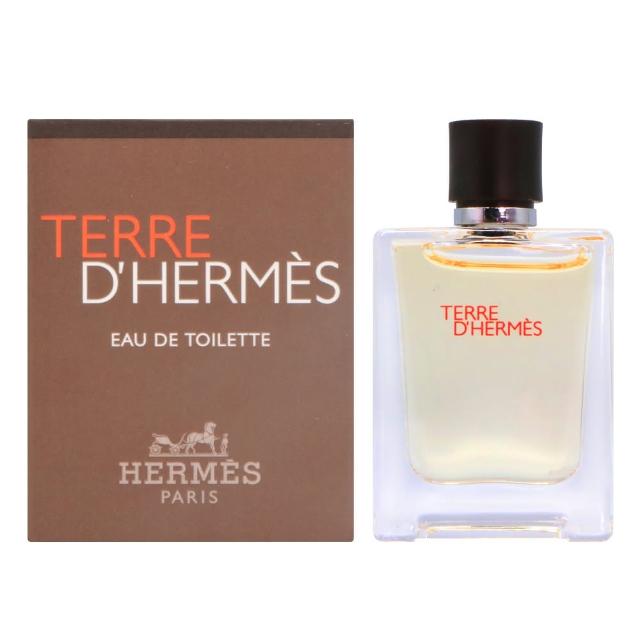 【Hermes 愛馬仕】大地男性淡香水 5ml 沾式小香(平行輸入)