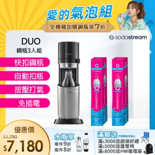 Sodastream GAIA氣泡水機(黑/白) 2023快扣機型