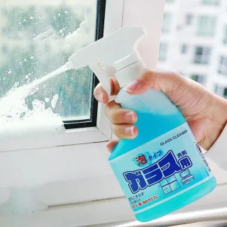 【日本火箭Rocket】泡沬噴霧式玻璃清潔劑洗劑300ML日本製(泡沬噴霧式玻璃清潔劑洗劑日本製)