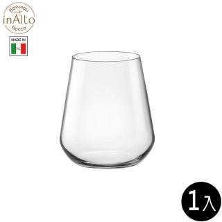 【Bormioli Rocco】InAlto 強化無鉛水晶水杯 340ml 1入 UNO系列(水杯 玻璃杯 平底杯)