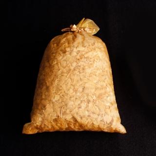 【MU LIFE 荒木雕塑藝品】千年臺灣檜木雪紗袋香包(臺灣檜木)