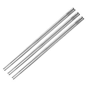 【PUSH!】餐廳廚房用品316不銹鋼防滑長筷子3入加長油炸筷火鍋筷防燙撈麵(油炸筷3入E187)