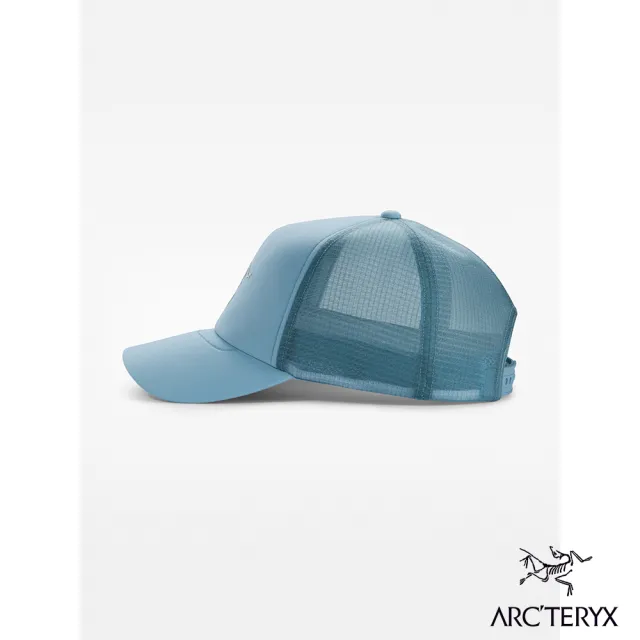 【Arcteryx 始祖鳥】LOGO 棒球網帽(快樂藍)
