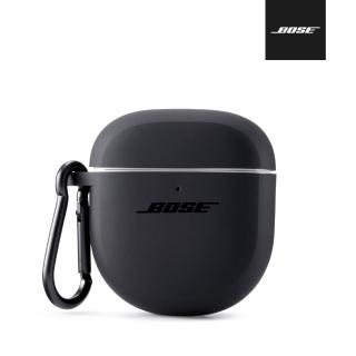 【BOSE】QuietComfort 消噪耳塞 矽膠充電盒保護套 黑色(通用 II / Ultra)
