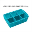 【FOXRUN】Tulz 6格方塊製冰盒 藍(威士忌 冰塊盒 冰塊模 冰模 冰格)