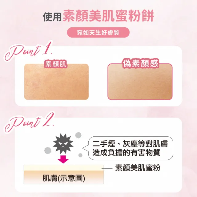 【CLUB】素顏美肌蜜粉餅26g(控油淨荳)