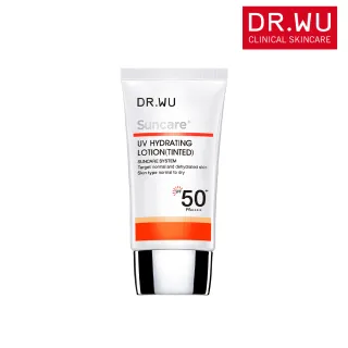 【DR.WU 達爾膚】全日保濕防曬乳SPF50+ 35ML(潤色款)