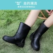 【CROWN JEWELS 皇力牌】8258經典中筒女鞋 登山雨鞋(台灣製造)