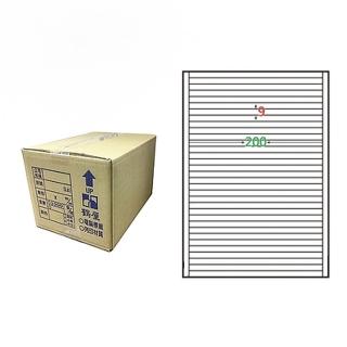 【鶴屋】A4電腦標籤 9x200mm 直角 33格 1000張入 / 箱(L09200 LX)