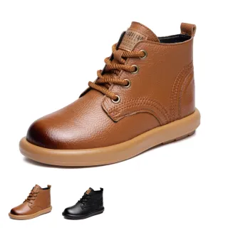 【J&H collection】頂級真皮綁帶式低筒短靴(現+預  黑色／棕色)