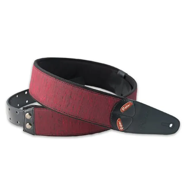 【RightOn! Straps】Boxeo Red 吉他背帶(Mojo 系列 吉他背帶 貝斯背帶 西班牙進口)