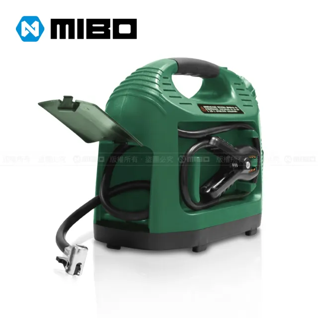 【MIBO 米寶】8電廠 五合一電源供應器MB1897 Plus 10Ah 軍綠增強版(救車 電源 打氣 照明 12V 5V)