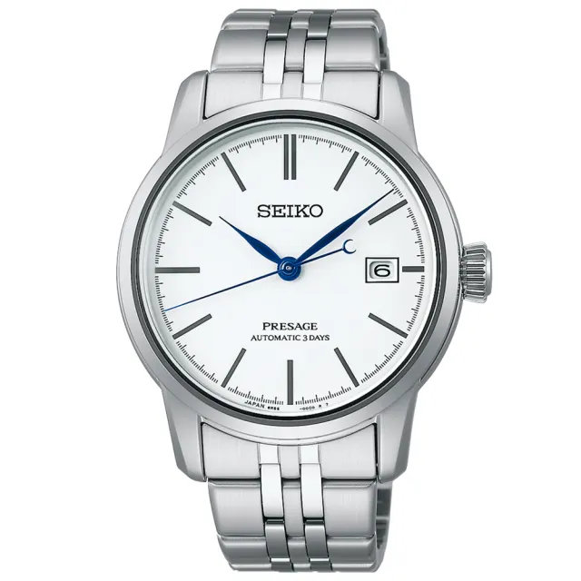 【SEIKO 精工】Presage系列 橫澤滿 琺瑯面盤 機械腕錶 禮物推薦 送禮首選(SPB403J1/6R55-00D0S)