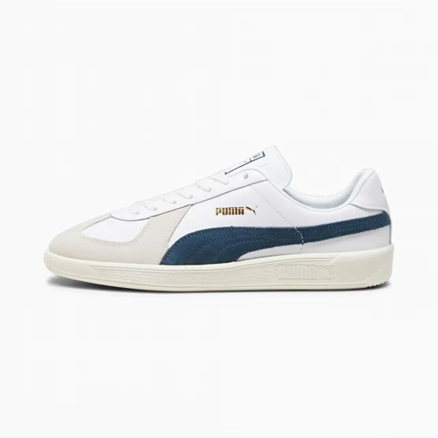 PUMA】休閒鞋男鞋運動鞋PUMA Army Trainer 白藍38660707(1348) - momo