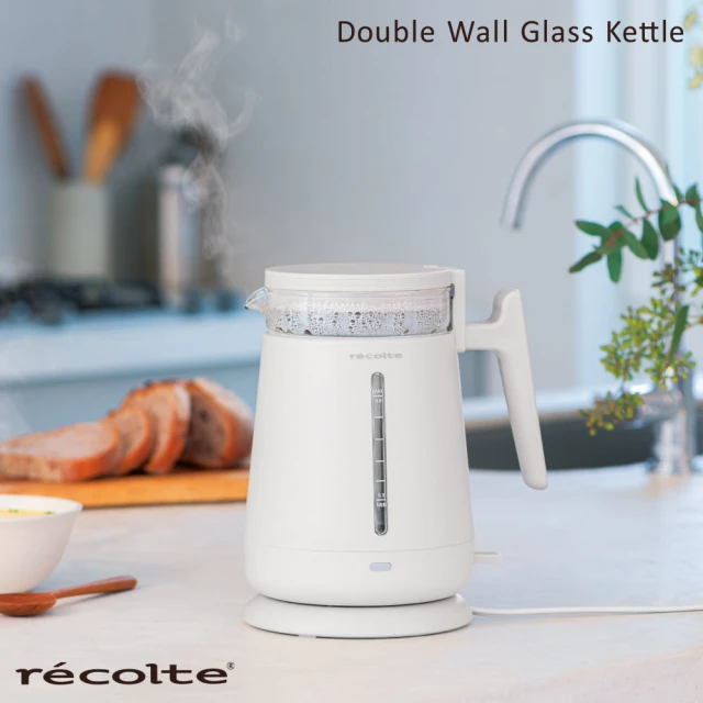 recolte 麗克特 Double Wall Glass 玻璃電水壺(RDG-1)