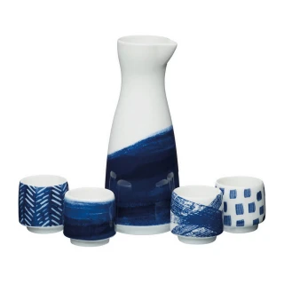 【KitchenCraft】清酒壺+酒杯4件 / 分酒器