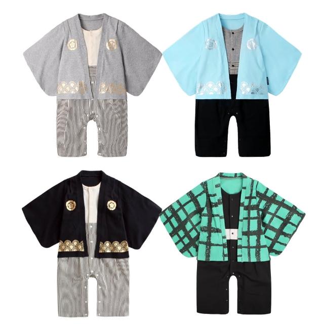 baby童衣 日式和服長袖連身衣 70065 共4色