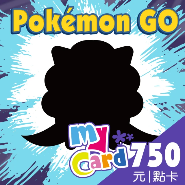 MyCardMyCard Pokemon GO 750點點數卡