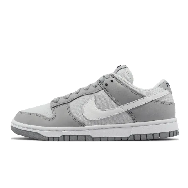 【NIKE 耐吉】Wmns Dunk Low LX NBHD 灰 白 女鞋 男鞋 休閒鞋(FB7720-002)