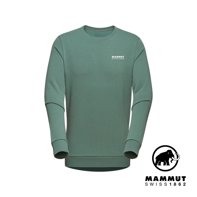 Mammut 長毛象 Mammut Core ML Crew Neck Men 1862 機能休閒長袖T恤 男款 深玉石綠 #1014-04033