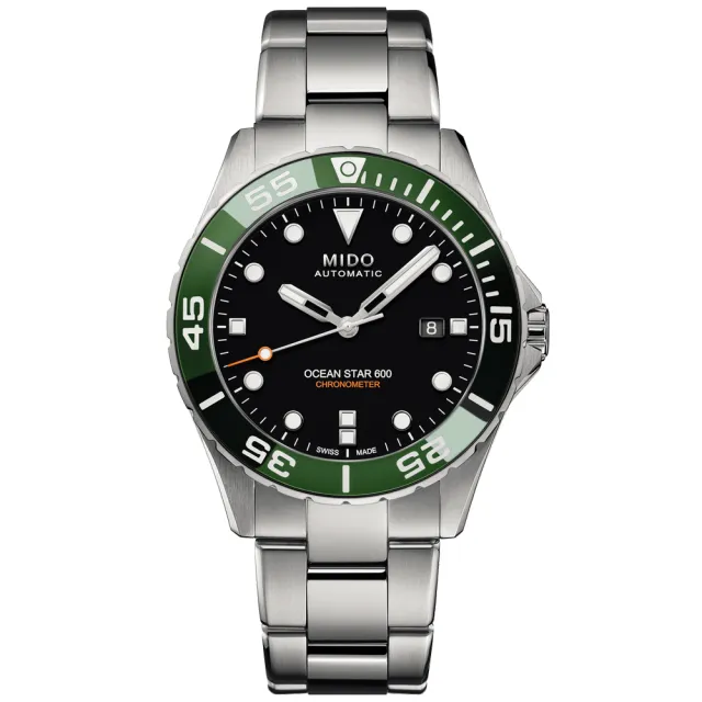 【MIDO 美度】特別版 OCEAN STAR 海洋之星 陶瓷錶圈 600米潛水機械腕錶 禮物推薦 畢業禮物(M0266081105101)