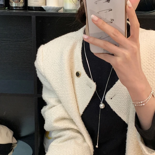 毛衣長項鍊