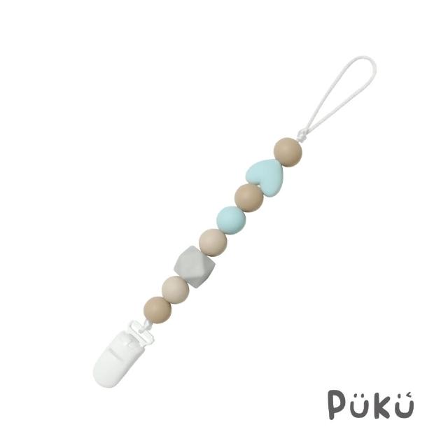 【PUKU 藍色企鵝】Baby GaGa糖果安撫防掉鍊(奶嘴鍊/玩具鍊)