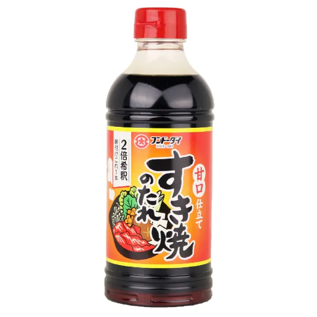 【FUNDODAI】日本九州2倍濃縮壽喜燒醬 500mlx1瓶