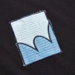 【EDWIN】男裝 再生系列 寬版拼布方塊短袖T恤(黑色)
