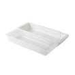 抽屜伸縮分層收納籃 櫥櫃內置儲存分類盒 餐具整理盒(長款4入)