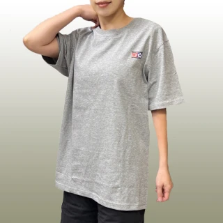 【YAKPAK】Oversize風格面包服buff court短袖T恤(T恤)