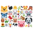 【Eurographics puzzles】兒童拼圖 表情符號農場動物版 100片