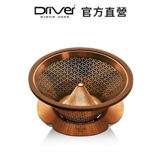 【Driver】小山濾杯 1-3cup(戶外手沖咖啡 咖啡濾杯 金屬濾杯)