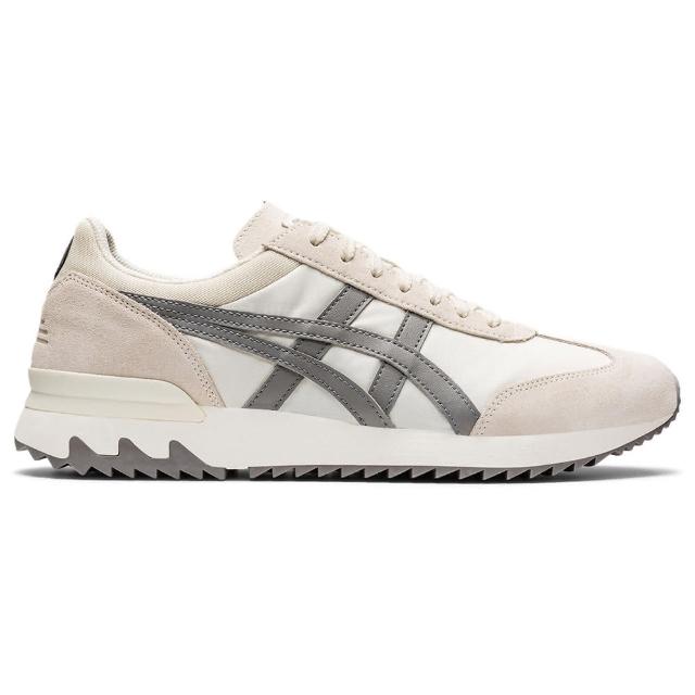 【Onitsuka Tiger】鬼塚虎 米底灰色虎爪紋 CALIFORNIA 78 EX休閒鞋 (1183A355-201)