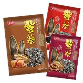 【盛香珍】豐葵香瓜子3kg量販包(焦糖/日月潭紅茶/桂圓紅棗)