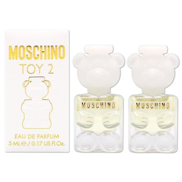 【MOSCHINO】莫斯奇諾 熊芯未泯2女性淡香精 5ml 小香 *2入組(專櫃公司貨)