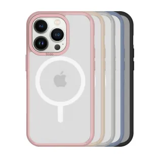 【TOYSELECT】iPhone 12/12 Pro 6.1吋 BLAC Aurora極光霧透 MagSafe iPhone手機殼