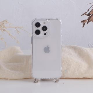 【TOYSELECT】iPhone 14 Plus/15 Plus 6.7吋 BLAC Glacier冰川抗黃軍規防摔繩掛殼