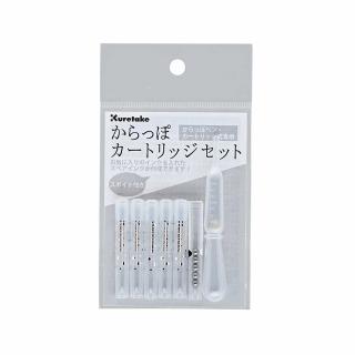 【Kuretake 吳竹】空心筆卡式墨水管 5入/組