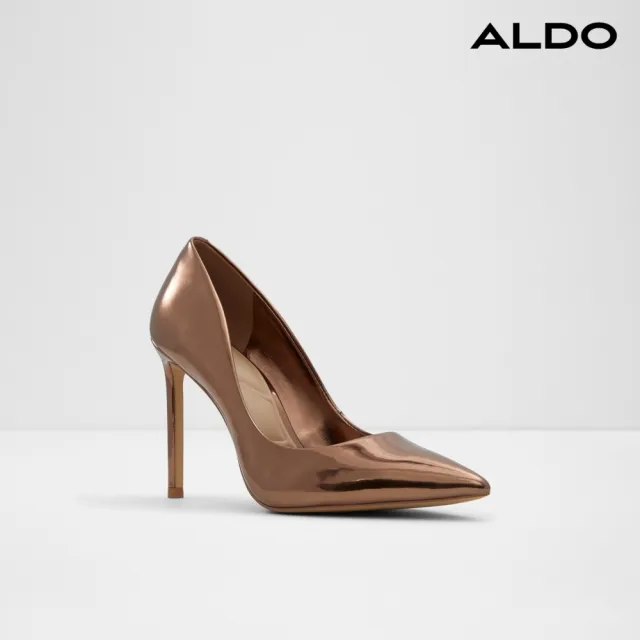 【ALDO】STESSY2.0-百搭尖頭細跟高跟鞋-女鞋(銅色)