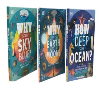 【DK Publishing】Why Is the Sky Blue? + How Deep is the Ocean? + Why Does the Earth Need the Moon?