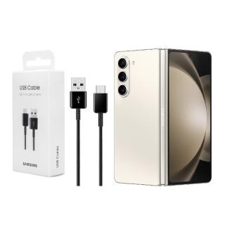 【Samsung 三星】原廠 Z Fold6 Flip6適用 1.5M新款黑 / Type C 傳輸線(DG930)
