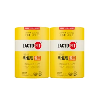【韓國鍾根堂】LACTO-FIT益生菌 GOLD升級版 大容量版-2入組(120包/入 共240包)