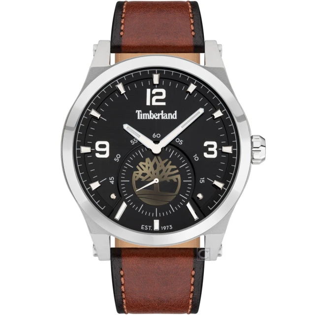 Timberland 天柏嵐 小秒針時尚腕錶-48mm(TB